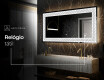 Espelho Decorativo Com Iluminação LED - Marble Uplift #8