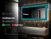 Espelho Decorativo Com Iluminação LED - Blue Harmonies #7