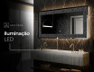 Espelho Decorativo Com Iluminação LED - Dark Elegance #6