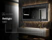 Espelho Decorativo Com Iluminação LED - Dark Elegance #8