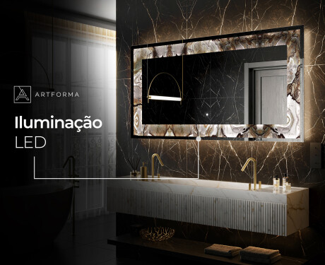 Espelho Decorativo Com Iluminação LED - Desert Wonders #6