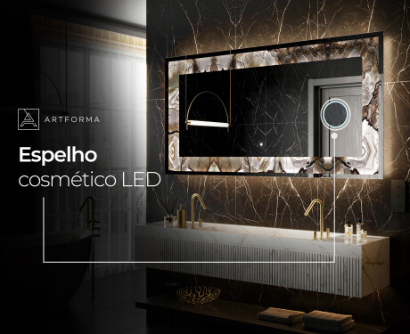 Espelho Decorativo Com Iluminação LED - Desert Wonders #9