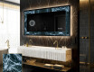 Espelho Decorativo Com Iluminação LED - Oceanic Madness