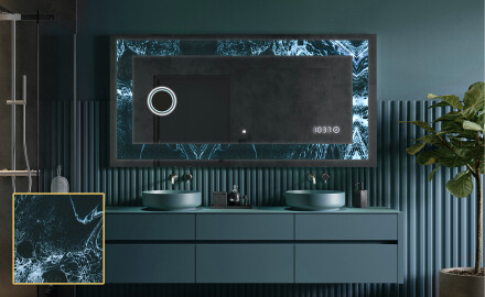 Espelho Decorativo Com Iluminação LED - Oceanic Madness