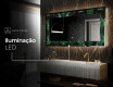 Espelho Decorativo Com Iluminação LED - Malachite Magic #6