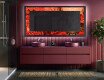 Espelho Decorativo Com Iluminação LED - Fiery Reflections #5