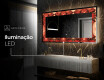 Espelho Decorativo Com Iluminação LED - Fiery Reflections #6