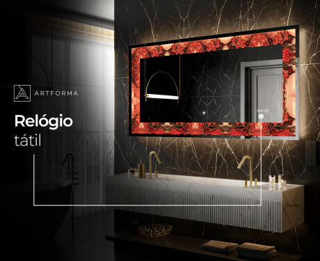 Espelho Decorativo Com Iluminação LED - Fiery Reflections #8