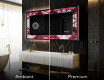 Espelho Decorativo Com Iluminação LED - Ruby Rhythms