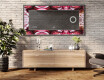 Espelho Decorativo Com Iluminação LED - Ruby Rhythms #5