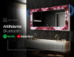 Espelho Decorativo Com Iluminação LED - Ruby Rhythms #6