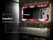 Espelho Decorativo Com Iluminação LED - Ruby Rhythms #7