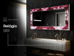 Espelho Decorativo Com Iluminação LED - Ruby Rhythms #8