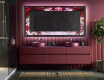 Espelho Decorativo Com Iluminação LED - Ruby Rhythms #5