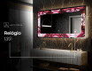 Espelho Decorativo Com Iluminação LED - Ruby Rhythms #8