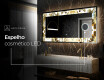 Espelho Decorativo Com Iluminação LED - Golden Streaks #9