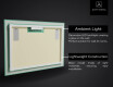 Espelho Decorativo Com Iluminação LED - Amber Shell #4