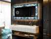 Espelho Decorativo Com Iluminação LED - Sapphire Reflections