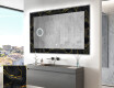 Espelho Decorativo Com Iluminação LED - Golden Veins