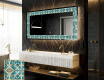 Espelho Decorativo Com Iluminação LED - Floral Elevations