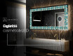 Espelho Decorativo Com Iluminação LED - Floral Elevations #6