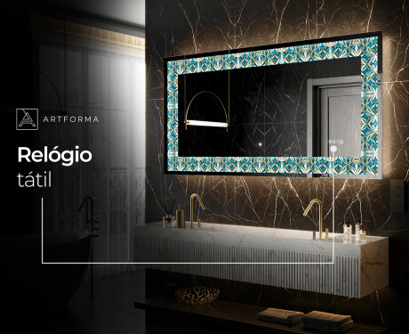 Espelho Decorativo Com Iluminação LED - Floral Elevations #8