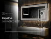Espelho Decorativo Com Iluminação LED - Dynamic Circles #6
