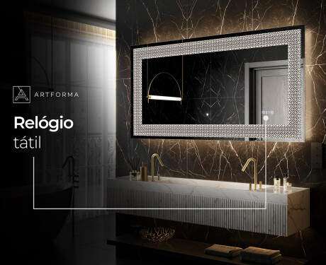 Espelho Decorativo Com Iluminação LED - Dynamic Circles #8
