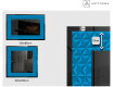 Espelho Decorativo Com Iluminação LED - Symmetrical Diamonds #3