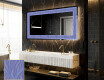 Espelho Decorativo Com Iluminação LED - Colorful Ruffles