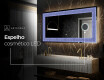 Espelho Decorativo Com Iluminação LED - Colorful Ruffles #6