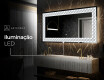 Espelho Decorativo Com Iluminação LED - Inspiring Lines #7