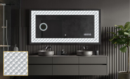Espelho Decorativo Com Iluminação LED - Inspiring Lines