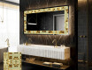 Espelho Decorativo Com Iluminação LED - Glow Geometry