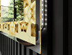 Espelho Decorativo Com Iluminação LED - Glow Geometry #3