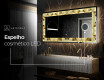 Espelho Decorativo Com Iluminação LED - Glow Geometry #6
