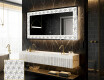 Espelho Decorativo Com Iluminação LED - Dynamic Whirls