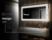 Espelho Decorativo Com Iluminação LED - Dynamic Whirls #8