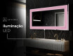 Espelho Decorativo Com Iluminação LED - Experimental Compositions #6