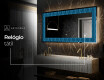 Espelho Decorativo Com Iluminação LED - Whirling Lines #8