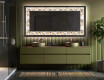 Espelho Decorativo Com Iluminação LED - Floral Reflections #5