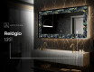 Espelho Decorativo Com Iluminação LED - Vintage Leaves #6
