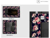 Espelho Decorativo Com Iluminação LED - Floral Layouts #2