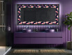 Espelho Decorativo Com Iluminação LED - Floral Layouts #5