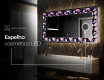 Espelho Decorativo Com Iluminação LED - Floral Layouts #9