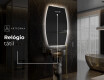 Espelho de Banheiro com LED em Formato Irregular M221 #7