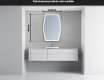 Espelho de Banheiro com LED em Formato Irregular M222 #5
