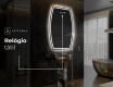 Espelho de Banheiro com LED em Formato Irregular M223 #8