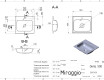 Lavatório DELLA 500 MIRASOFT