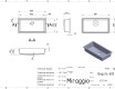 Lavatório BOGOTA 605 MIRASOFT